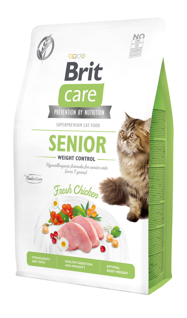 Brit Care Cat Grain-Free Senior Weight Control 2 kg