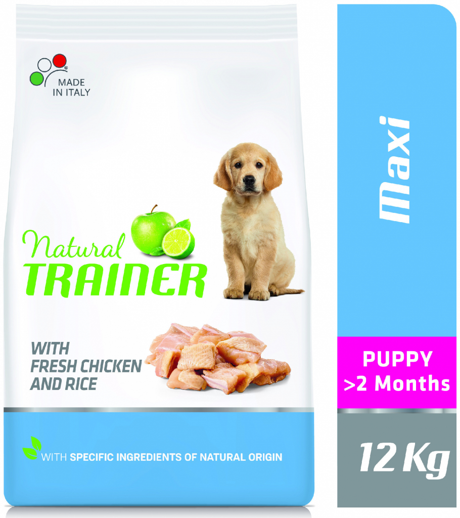 Nova Foods Trainer Natural Puppy Maxi, kura 12 kg