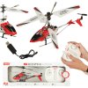 Ikonka SYMA S107H RC vrtuľník 2,4 GHz RTF červený