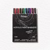 AKRYLOVÉ MARKERY - ARTMAGICO - SMART - JEMNÝ HROT - METALICKÉ | 8 KS