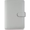 Filofax Saffiano Compact A6 týždenný 2023 šedý