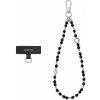 SwitchEasy Beaded Wrist Strap + Strap Card - Onyx Bloom MPHIPH343OB24