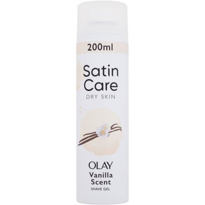 Gillette Satin Care Olay Vanilla Dream Shave Gel (W) 200ml, Gél na holenie