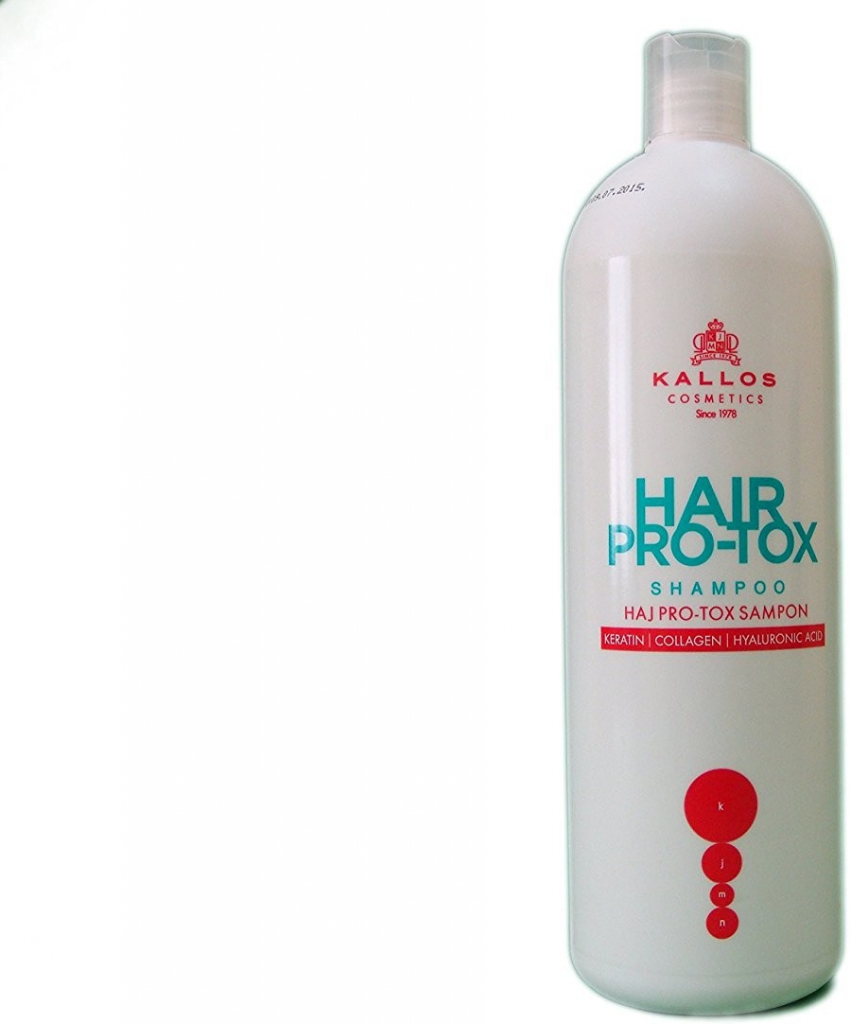 Kallos kjmn Hair Botox Shampoo šampón s keratínom kolagénon a kyselinou hyalurónovou 1000 ml