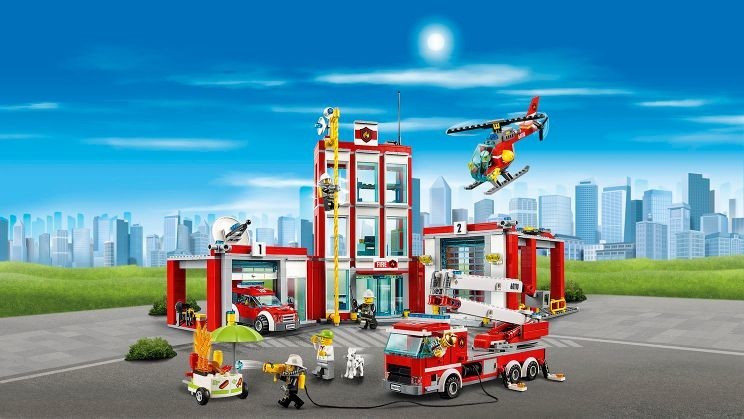 LEGO® City 60110 Hasičská stanica od 229,9 € - Heureka.sk