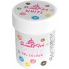 SweetArt dekoratívna gélová farba White 30 g