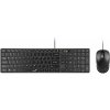 Genius SlimStar C126, Set klávesnice a myši, drátový, CZ+SK layout, USB, nízký profil,černý 31330007403