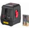 Laser Strend Pro AK011R, krížový, červený, 15 m