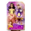 Bábika Disney Princezné Mattel Bella a kočík s olovrantom 29 cm
