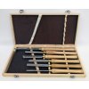 Soustružnická dláta na dřevo, sada 6 ks, Warco (Warco - Quality Engineering Tools & Machines)