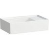 LAUFEN Kartell závesné umývadielko bez otvoru, bez prepadu, 460 x 280 mm, biela, s povrchom LCC, H8153344001121