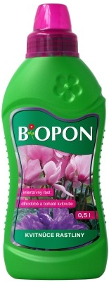 BiOPON tekuté hnojivo na kvitnúce rastliny 500 ml