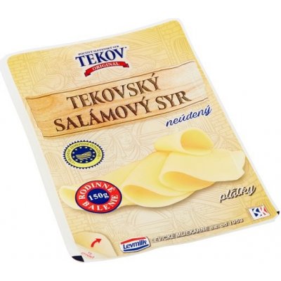 Tekovský salámový sýr neúdený plátky 150 g