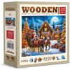 Dřevěné puzzle WOODEN CITY 1010 dílků Přijíždí Santa Claus