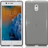 Ochranný gelový kryt (obal) TPU Smokey Black (dymový šedý) na Nokia 3