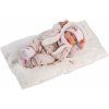 Llorens 73882 NEW BORN HOLČIČKA realistická miminko s celovinylovým tělem 40 cm
