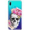 Odolné silikónové puzdro iSaprio - Pretty Skull - Huawei P Smart 2019