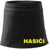 Hasiči názov samostatný - Športová sukne - two in one - L ( Čierna )