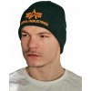 Alpha Industries 3D beanie Force Green čiapka zelená