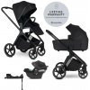 EASYWALKER Kočík kombinovaný Zoey Pure Black + CYBEX Aton B2 i-Size + základňa VP-F193426