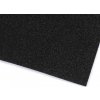 Samolepiaca penová guma Moosgummi s glitrami 20x30 cm - 2 ks 11 čierna