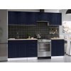Kuchynská linka INGRID 240cm - Marine blue