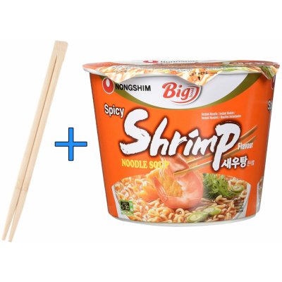 NONGSHIM BIG BOWL NOODLE SHRIMP 115 g