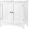 Vasagle Skrinka pod umývadlo VERONA, 60x30x60cm, biela BBC01WT