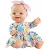 Realistická panenka Elena v květovaných šatičkách od firmy Paola Reina ze Španělska (Realistická panenka LOS GORDIS ze Španělska)