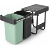 Brabantia Vstavaný kôš Sort&Go 2x15L