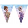 Papírová Girlanda Frozen 2 3m vlaječky