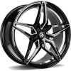 Seventy9 Seventy9 SV-A 9x18 5x120 ET35 Black Glossy Window Inner Lip 72.6