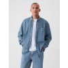 Gap džínová oversize košile 543190-00 modrá