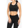 Športová podprsenka Odlo Medium Ceramicool Sport Bra Seamless - black melange