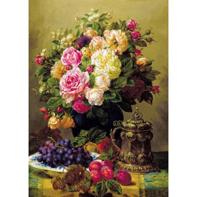 ENJOY Jean-Baptiste Robie: Zátiší s růžemi 1000 dielov