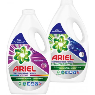 Ariel Professional Color a Univerzálny gél na pranie 2 x 60 PD