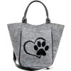 Kabelka Piknik - Tlapka a srdce