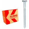 KLIMAS Wkret-met K Ø6 mm SW-10 skrutka do dreva so 6 hrannou hlavou 80 mm - 5 kg