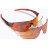 Cyklistické okuliare Tifosi Tsali Clarion gunmetal red/clarion red/ac red/clear