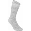 Pánske ponožky NATURA VIDA, COCOON WOOL Sivá,Biela 43-46