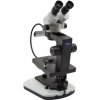 Optika Stereo zoom microscope OPTIGEM-10, bino, BF, DF, Greenough, w.d. 100mm, 10x/21mm, 0,7x-4.5x