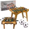 FUTBAL ZOSTAVA VEĽKÝ STÔL NA HRANIE DREVENÝ FUTBAL ZRUČNOSTNÁ HRA