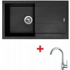 Set Sinks Amanda 860 Nanoblack + Mix 35