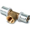 BLANSOL PEX / Multipex lisovací T‑kus s prechodom na závit – 26x3/4
