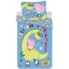 Jerry Fabrics Detské obliečky Peppa Pig Dino 140x200, 70x90 cm