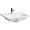 Laufen Pro S umývadlo 56x44 cm obdĺžnik vstavané umývadlo biela H8189634001041
