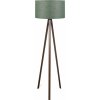 Asir | Stojacia lampa AYD 1xE27/40W/230V hnedá/zelená | AS2878