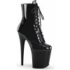 Pleaser Flamingo-1020 Blk Pat/Blk 43