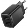 Baseus nabíjačka do siete Compact 2xUSB 10,5W čierna 6932172606909 NoName