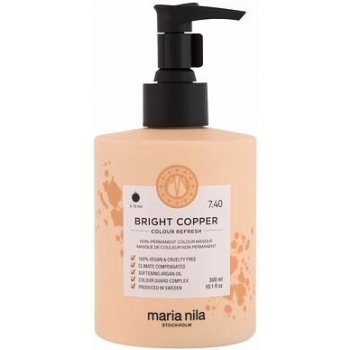 Maria Nila Colour Refresh Bright Copper 7.40 maska s farebnými pigmentami 300 ml